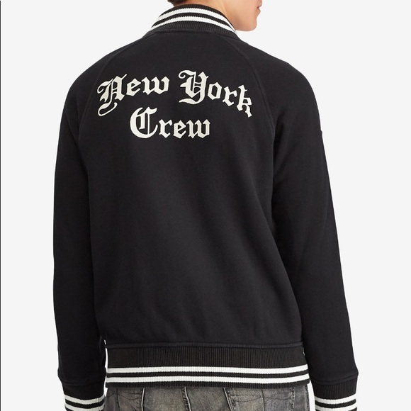 Ralph Lauren men’s baseball jacket M - Picture 2 of 9